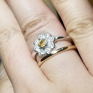 Handmade ring--Flower